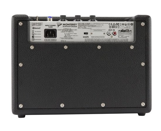 Активная Hi-Fi стерео-система FENDER MONTEREY BLUETOOTH SPEAKER 120, изображение 2