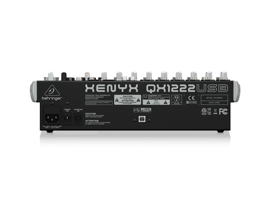 Микшерный пульт Behringer Xenyx QX1222USB, изображение 4