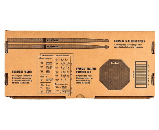 Набор для начинающих барабанщиков Evans & Promark Rudimental Practice Pack EP-RPP, изображение 4