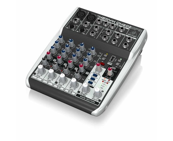 Микшерный пульт Behringer Xenyx QX602MP3, изображение 3