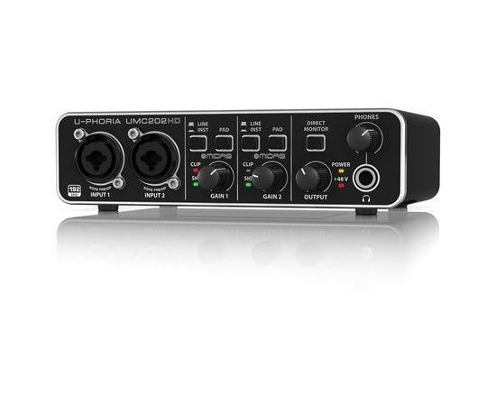 Звуковая карта Behringer U-PHORIA UMC202HD, изображение 3
