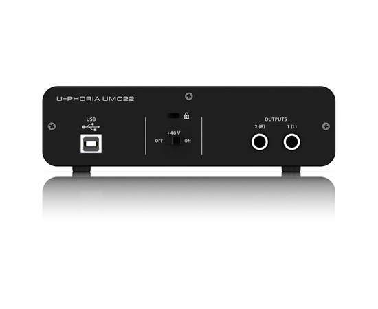 Аудиоинтерфейс BEHRINGER U-PHORIA UMC22, изображение 4