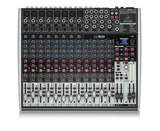 Микшерный пульт Behringer Xenyx X2222USB, изображение 2