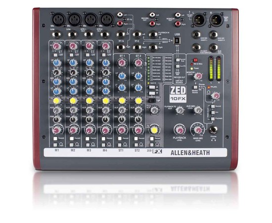 Аналоговый микшерный пульт Allen&Heath ZED10FX, изображение 4