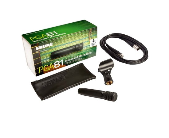 Инструментальный конденсаторный микрофон Shure PGA81-XLR, изображение 3