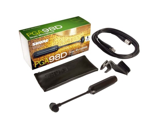 Инструментальный конденсаторный микрофон Shure PGA98D-XLR, изображение 2