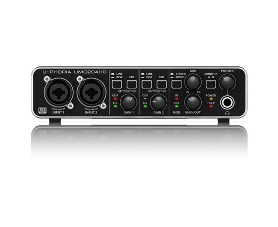 Звуковая карта U-PHORIA UMC204HD, изображение 2