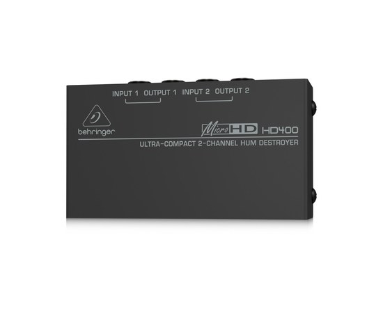 Подавитель сетевого шума Behringer HD400 MICROHD