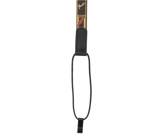 Ремень для укулеле Fender Ukulele Strap Black/Yellow/Brown, изображение 3