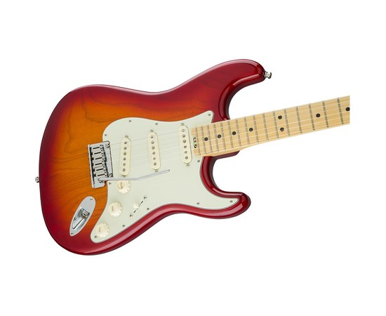 Электрогитара Fender American Elite Stratocaster Maple Fingerboard Aged Cherry Burst, изображение 3
