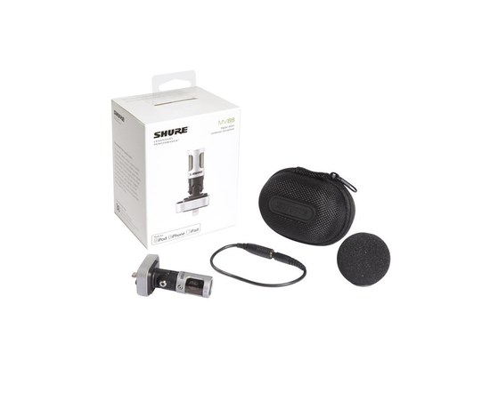 Цифровой стереофонический конденсаторный микрофон Shure MOTIV™ MV88/A, изображение 5