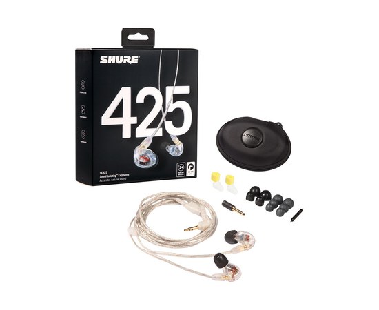 Профессиональные внутриканальные наушники Shure SE425 серии Sound Isolating™, изображение 2