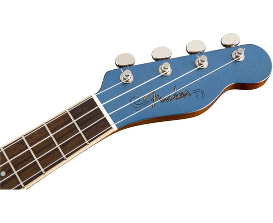 Укулеле Fender Zuma Classic Concert Uke Walnut Fingerboard Lake Placid Blue, изображение 4