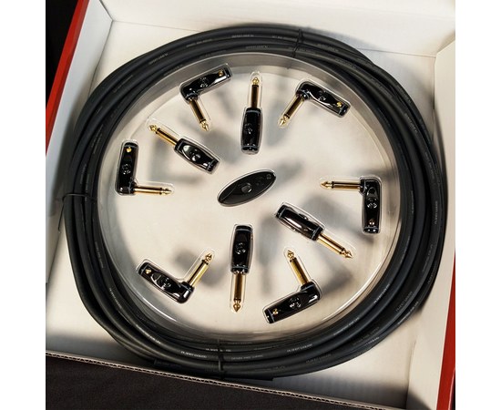 Комплект соединителей с кабелем Planet Waves Solderless Custom Cable Kit Pedal Board, изображение 2