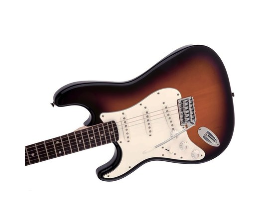 Левосторонняя электрогитара Squier Affinity Series Stratocaster® Left-Handed Laurel Fingerboard Brown Sunburst, изображение 3
