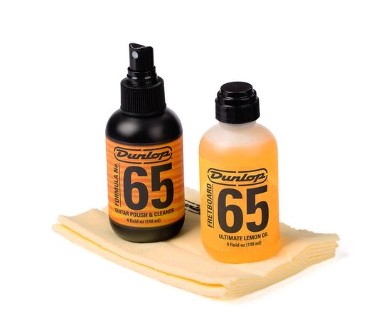 Набор средств для ухода за гитарой Dunlop Formula 65 Body & Fingerboard Cleaning Kit, изображение 2