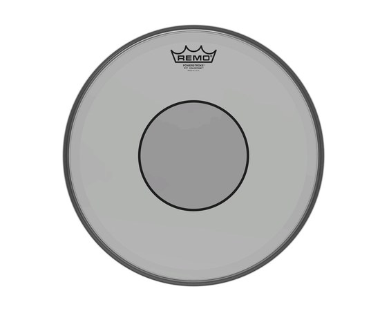 Pelle Tamburo Remo Powerstroke 77 Colortone Smoke Per Rullante 35,6 Cm, 2 Strati 7 Mil Con Punto Aggiuntivo, Suono Potente E Look Fumé