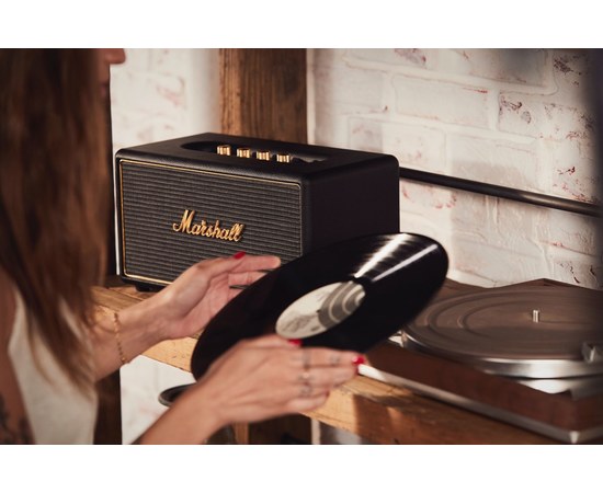 Активная стерео колонка Marshall Stanmore WI-FI Black, изображение 5