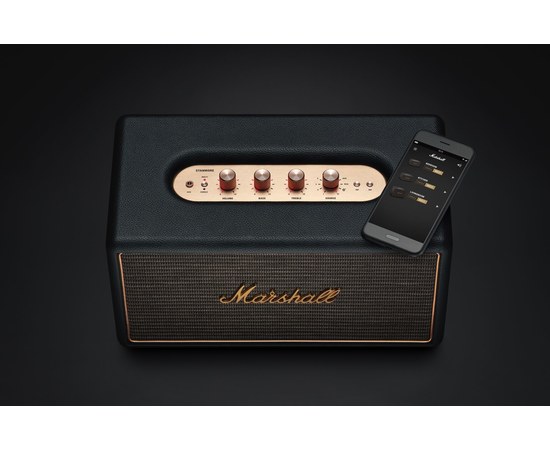 Активная стерео колонка Marshall Stanmore WI-FI Black, изображение 4
