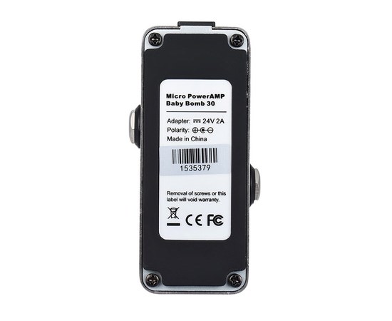 Усилитель для педалей эффектов Mooer Baby Bomb 30 Digital Micro Power Amp, изображение 3