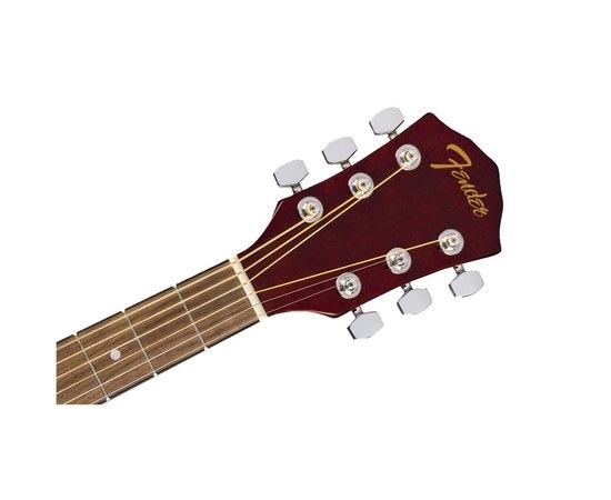 Акустическая гитара Fender Dreadnought Acoustic Walnut Fingerboard Natural FA-125, изображение 4