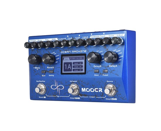 Гитарный процессор Mooer Ocean Machine Delay/Reverb/Looper, изображение 2