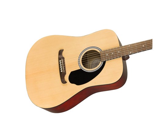 Акустическая гитара Fender Dreadnought Acoustic Walnut Fingerboard Natural FA-125, изображение 3