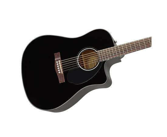 Электроакустическая гитара Fender CD-60SCE Dreadnought Walnut Fingerboard Black, изображение 3