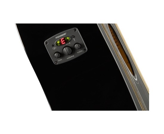 Электроакустическая гитара Fender CD-60SCE Dreadnought Walnut Fingerboard Black, изображение 4