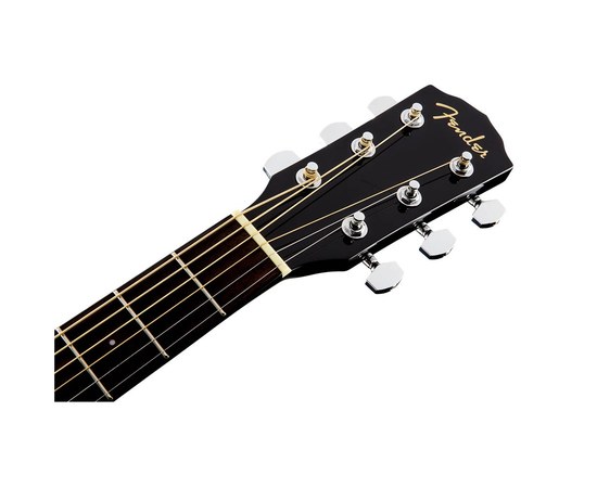 Электроакустическая гитара Fender CD-60SCE Dreadnought Walnut Fingerboard Black, изображение 5