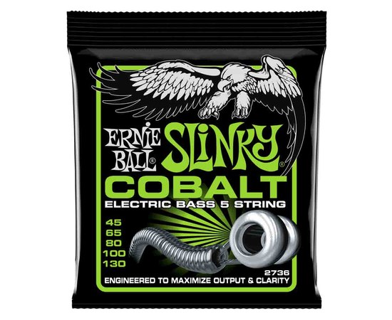 Струны для 5-струнной бас-гитары Ernie Ball 2736 Bass 5 Slinky