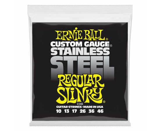 Струны для электрогитары Ernie Ball 2246 Regular Slinky