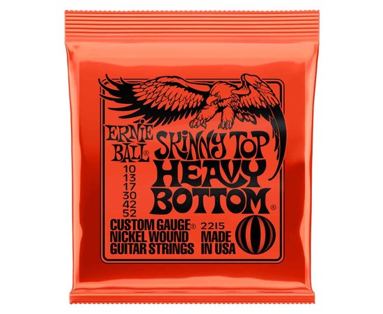 Струны для электрогитары Ernie Ball 2215 Skinny Top Slinky