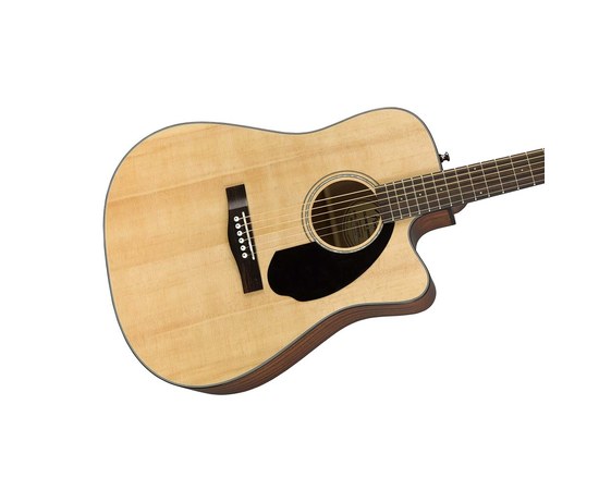 Электроакустическая гитара Fender CD-60SCE Dreadnought Walnut Fingerboard Natural, изображение 3