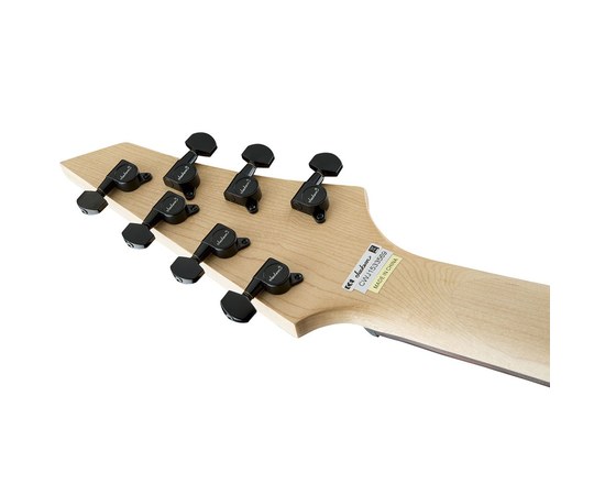 7-струнная электрогитара Jackson JS Series Dinky™ Arch Top JS22-7 DKA HT Amaranth Fingerboard Satin Black, изображение 5