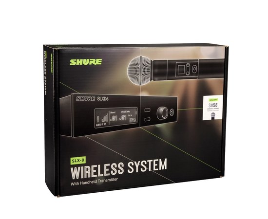 Цифровая вокальная радиосистема Shure SLXD24E/SM58-G59, изображение 7