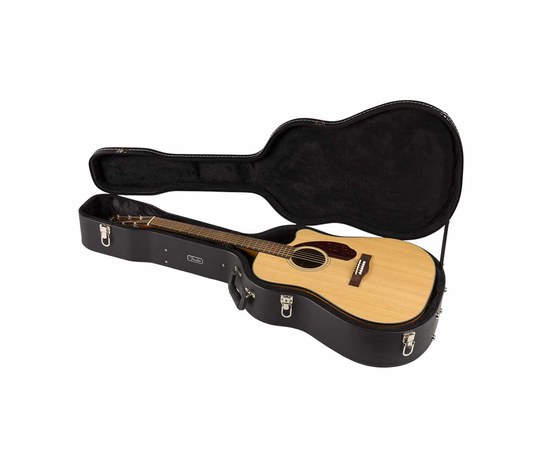 Электроакустическая гитара Fender CD-140SCE Dreadnought Walnut Fingerboard Natural with Case, изображение 7