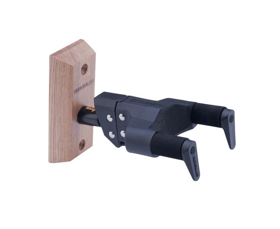 Настенное крепление для укулеле Hercules Stands Auto Grip System Ukulele Hange Wood Base