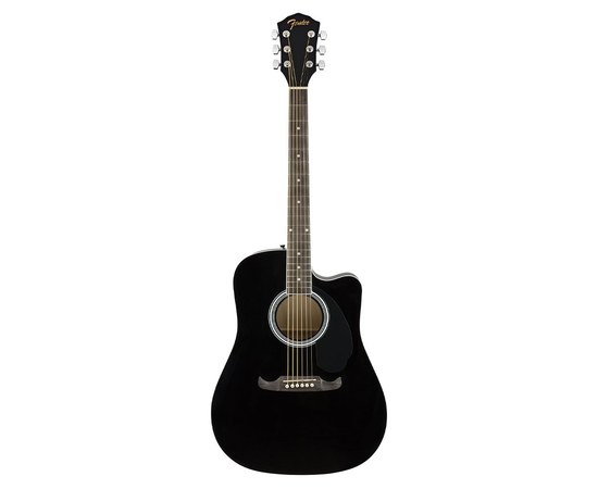 Электроакустическая гитара Fender FA-125CE Dreadnought Walnut Fingerboard Black, изображение 2