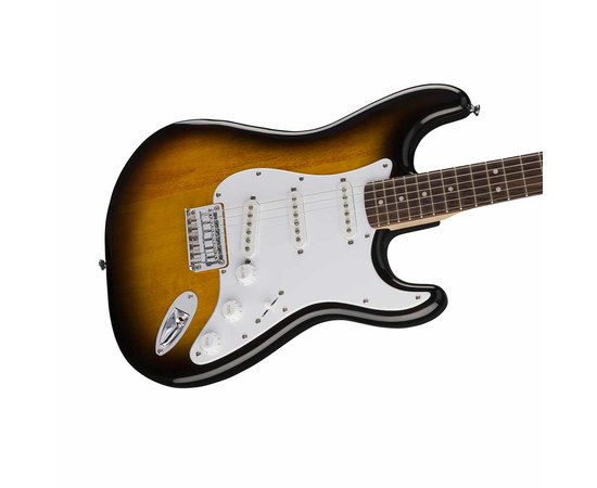 Электрогитара Squier Bullet® Stratocaster® HT Laurel Fingerboard Brown Sunburst, изображение 3
