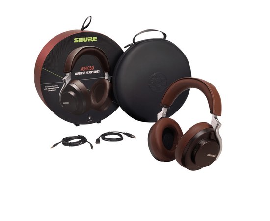Беспроводные наушники с шумоподавлением Shure Aonic 50 Brown, изображение 4