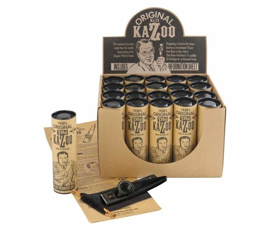 Казу Gewa Kazoo Metal Black Individually Packed, изображение 2