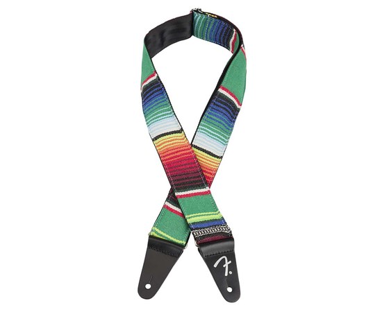 Ремень для гитары Fender® Serape Strap Green Multi 2" 