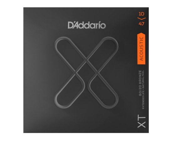 Струны для акустической гитары D'Addario XTABR1047