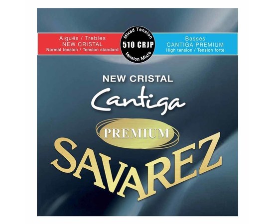 Струны для классической гитары Savarez Cristal Cantiga Premium 510CRJP