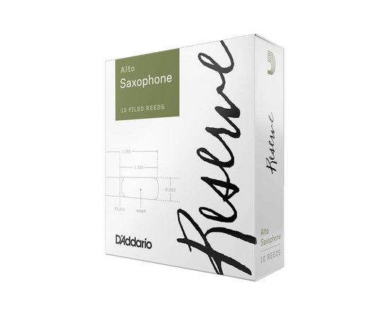 Трости для альт-саксофона Rico Reserve Alto Saxophone Reeds Strength 3.0