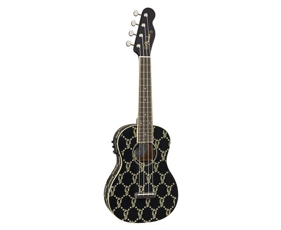 Укулеле Fender Billie Eilish Uke Walnut Fingerboard Black, изображение 2