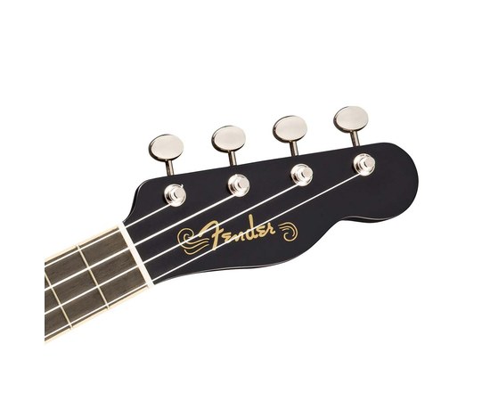 Укулеле Fender Billie Eilish Uke Walnut Fingerboard Black, изображение 5