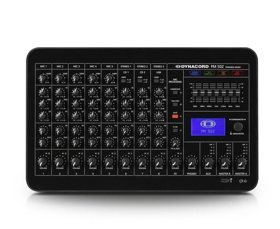 Активный микшерный пульт Dynacord PM502, изображение 2