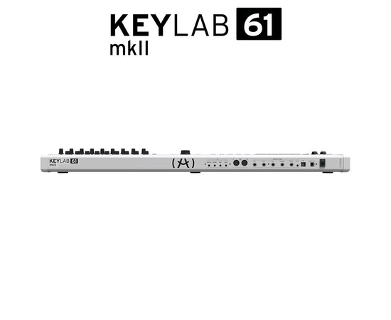 MIDI-контроллер Arturia KeyLab 61 mkII White, изображение 2